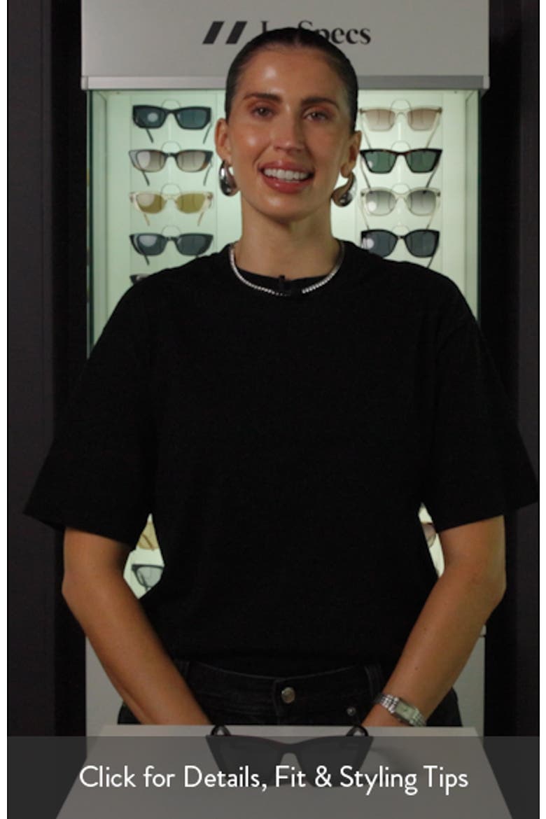 Veledrome 54mm Gradient Cat Eye Sunglasses video