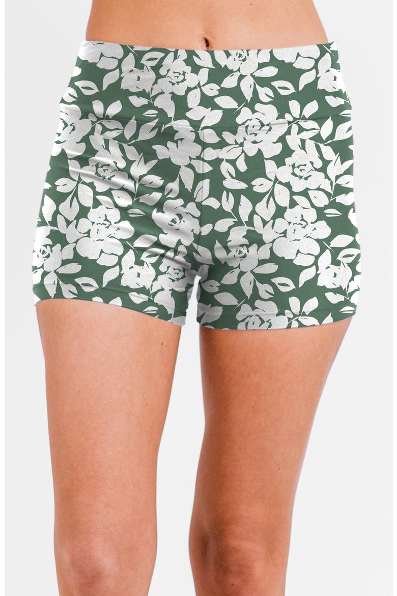 Swim Shorts, Main, color, Sage Green Roses