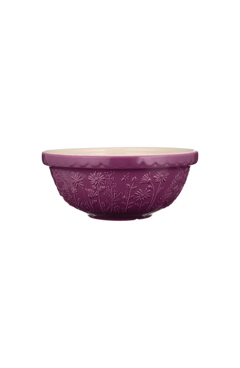 MASON CASH In The Meadow Daisy Size 18 Mixing Bowl, 2.85 Quart, Main, color, Purple