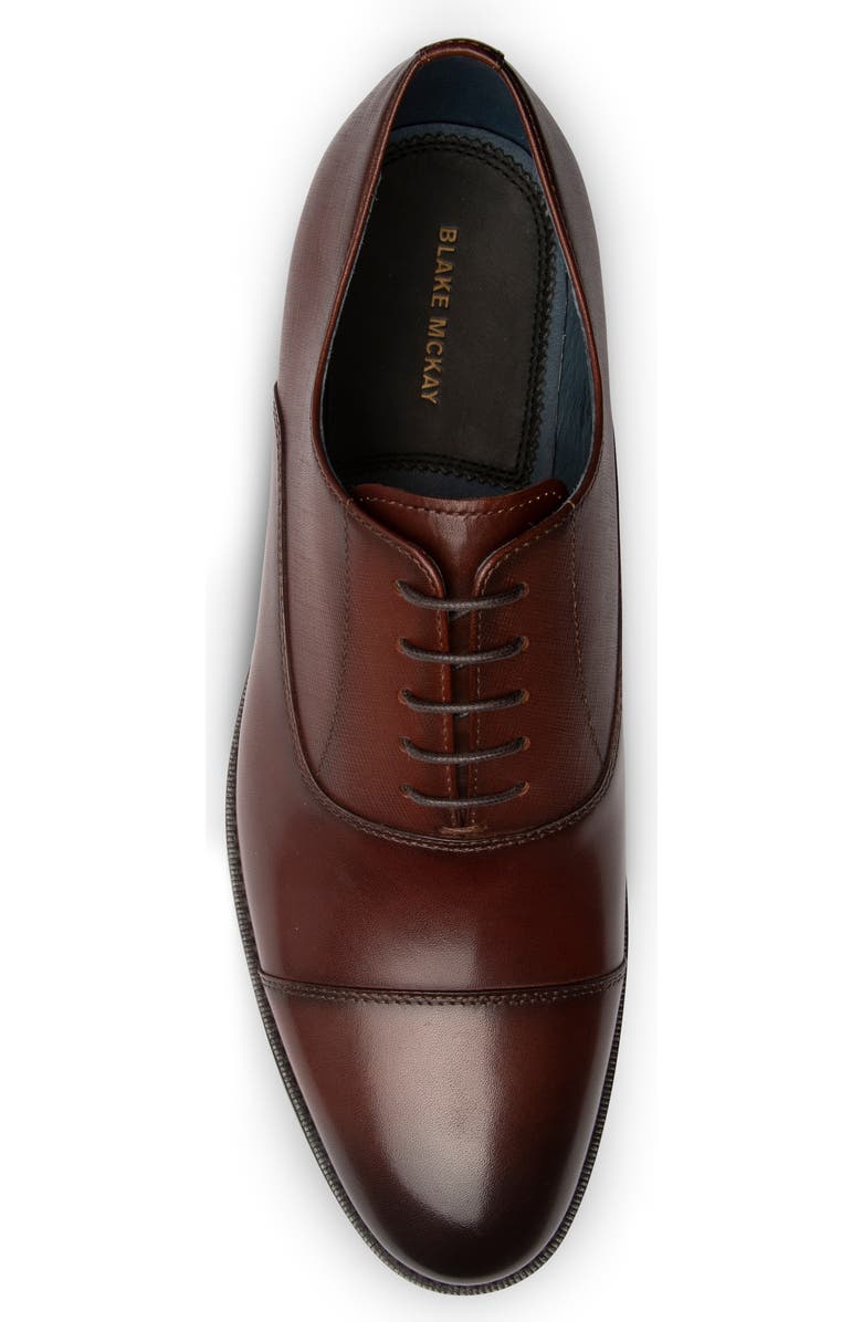 Blake Mckay McNeil Cap Toe Oxford, Alternate, color, Brandy