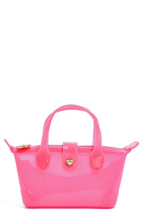 Jelly Pouchette Clear Crossbody Bag