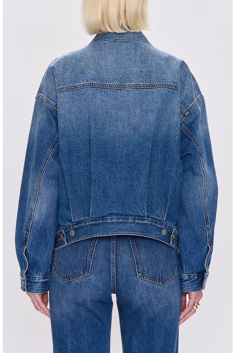 Harley Denim Jacket, Alternate, color, ROULETTE