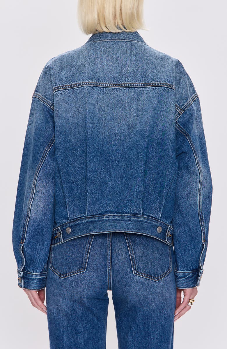 Pistola Harley Denim Jacket, Alternate, color, Roulette