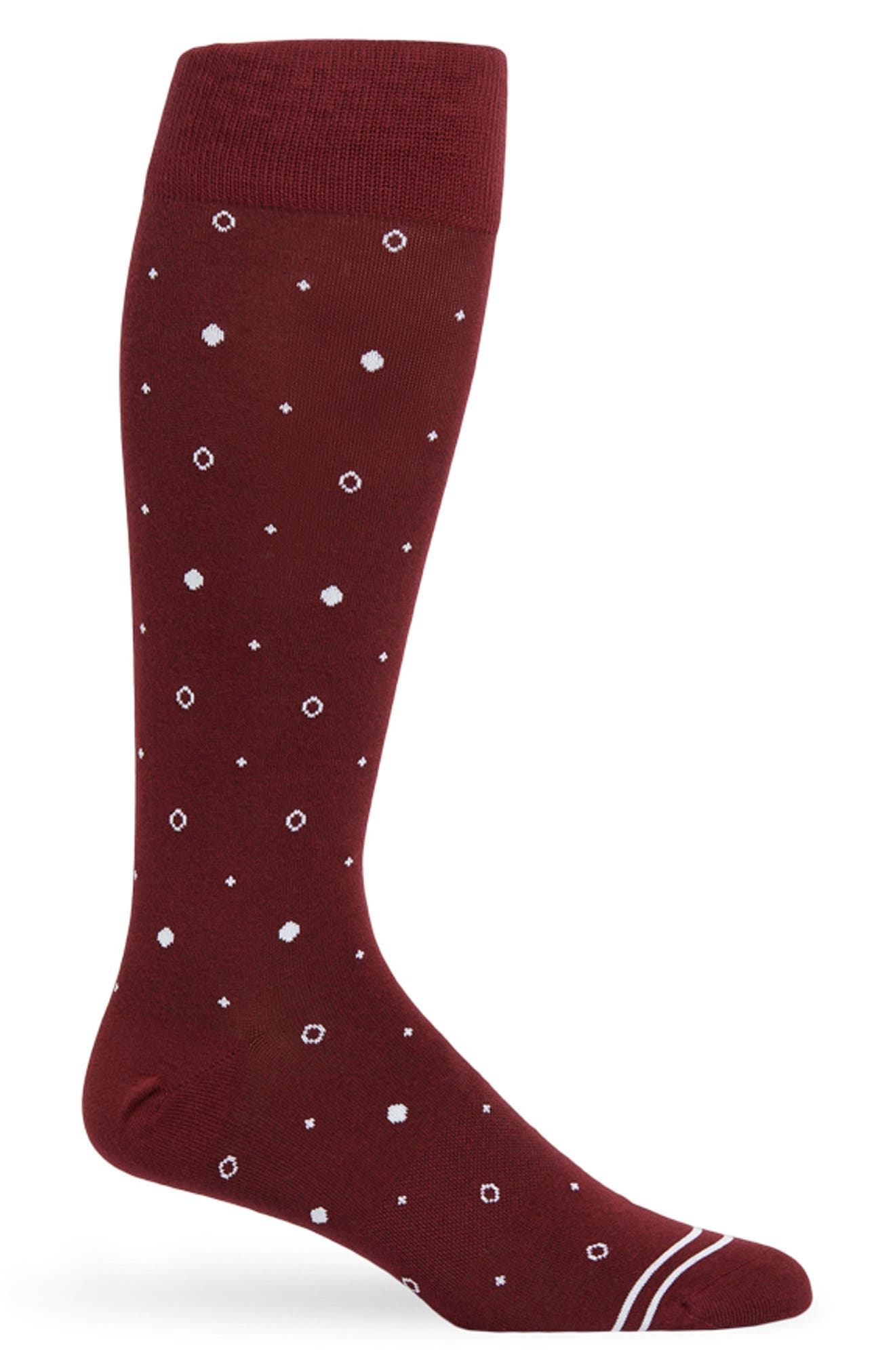 Mixed Dot Dress Socks