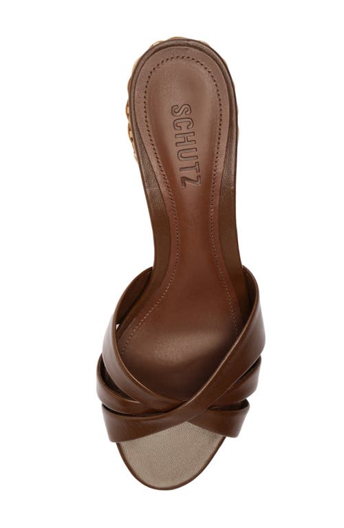 SCHUTZ SCHUTZ KEEFA SLIDE SANDAL 