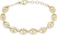 Zoë Chicco 14K Gold Diamond Large Mariner Link Bracelet