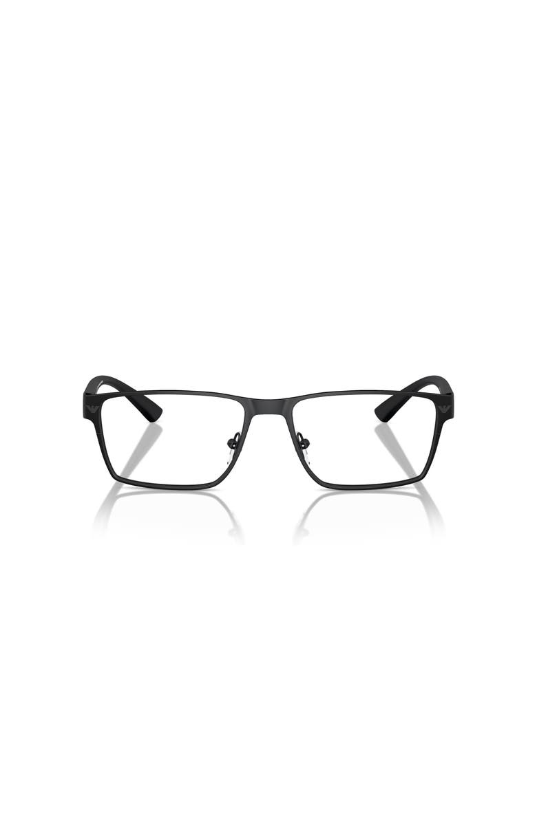Emporio Armani 53mm Rectangle optical glasses, Alternate, color, 