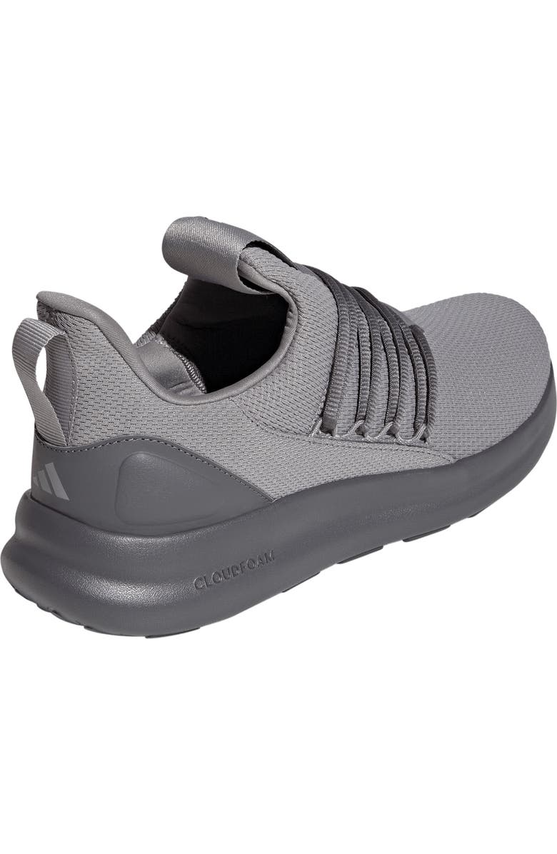 adidas Lite Racer Adapt 7.0 Slip-On Sneaker, Alternate, color, Grey / Grey / Grey