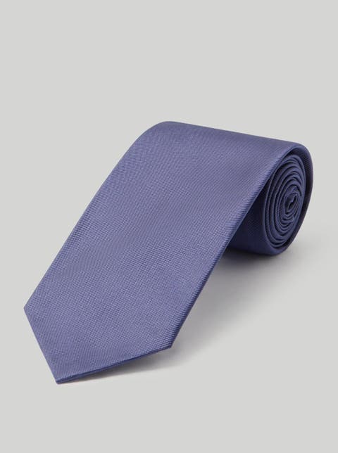 Newman 7 Fold Solid Silk Necktie main image 0