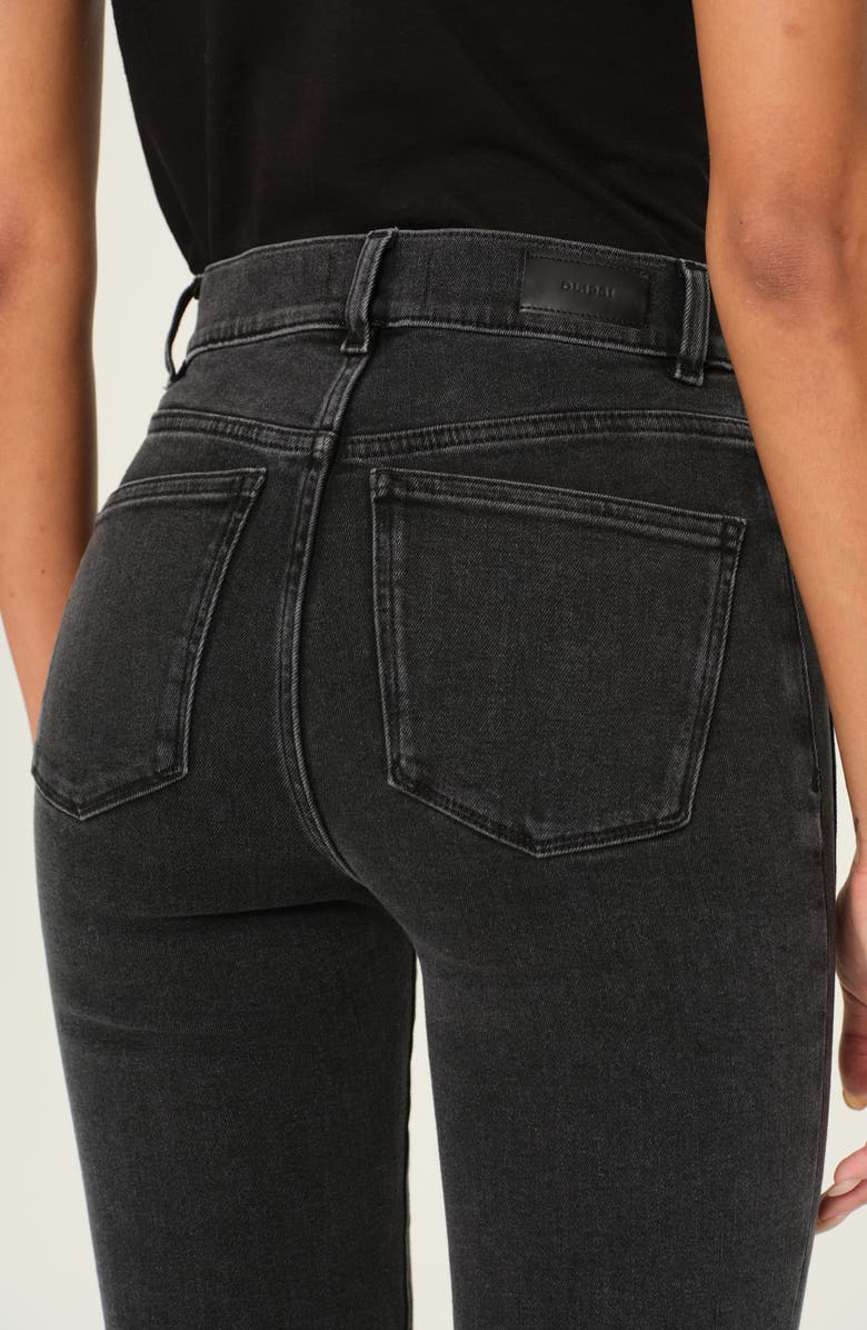 DL1961 Patti High Waist Straight Leg Jeans, Alternate, color, Eclipse Paneled