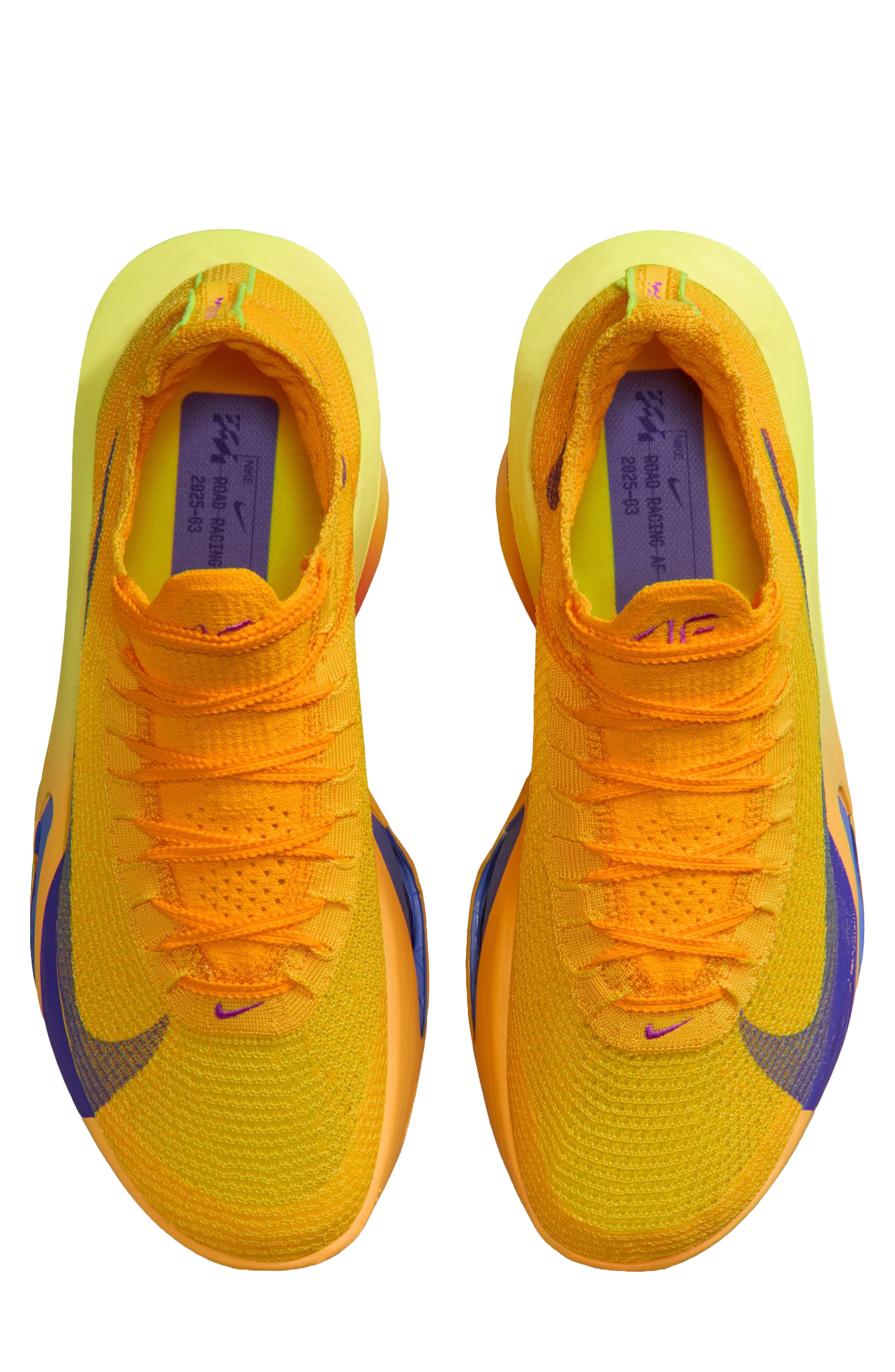 Nike Alphafly 3 Racing Shoe, Alternate, color, 800 Lsrorg/Indbst