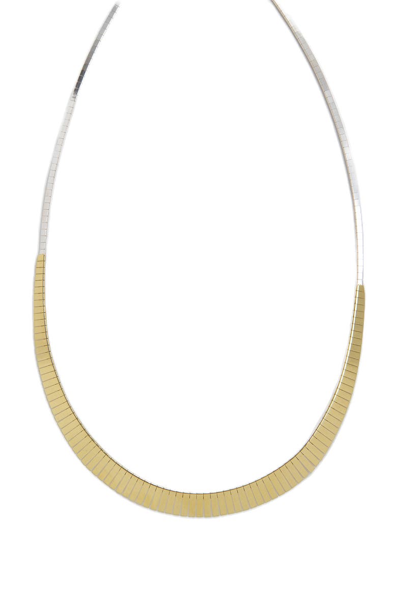 Argento Vivo Sterling Silver Delicate Cleopatra Frontal Necklace, Main, color, 