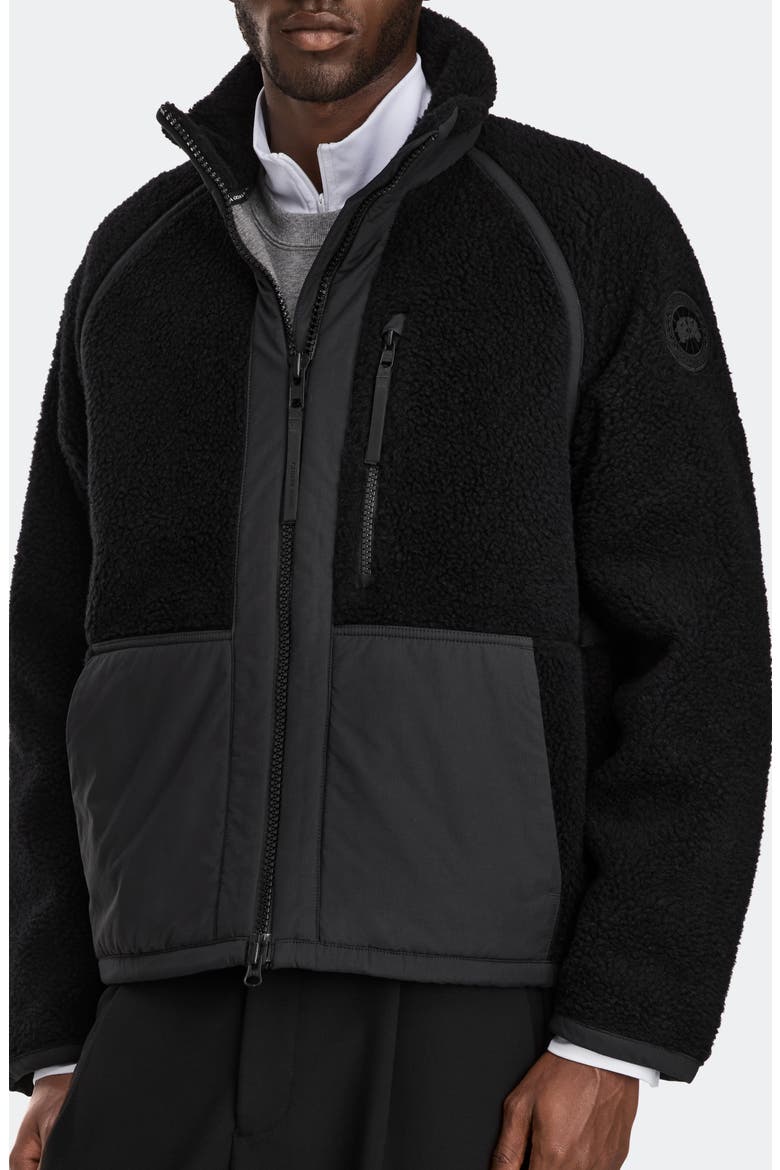 Westport Fleece Jacket, Main, color, BLACK - NOIR