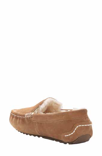 Callie Genuine Shearling Moccasin Slipper