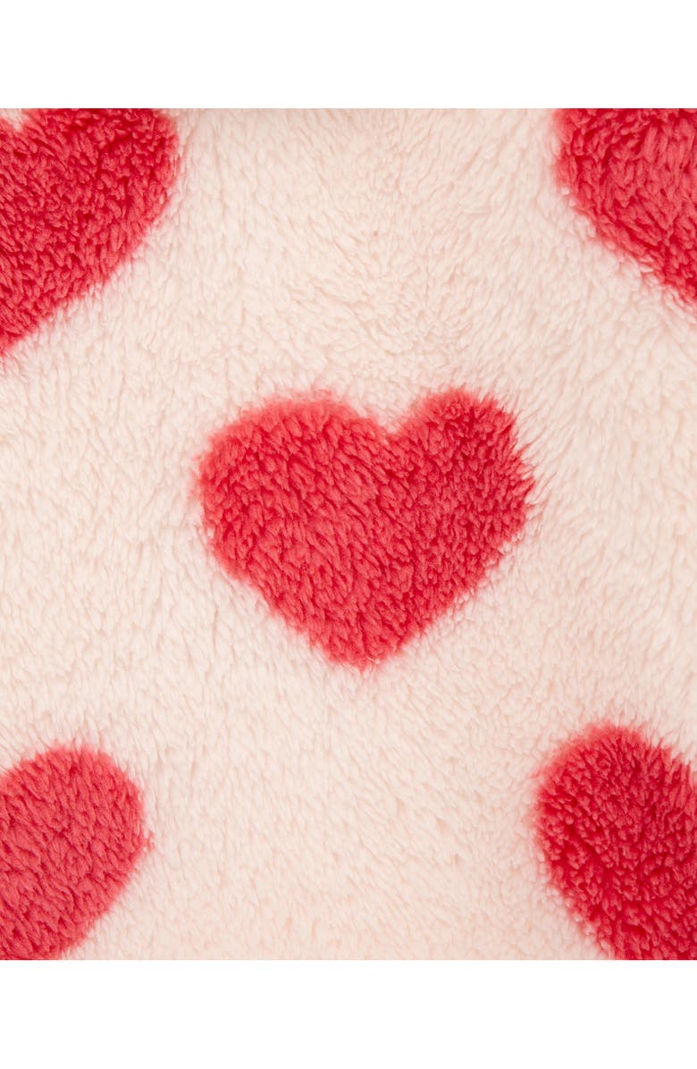 Little Me Heart Fleece Hoodie, Long Sleeve Top & Leggings Set, Alternate, color,