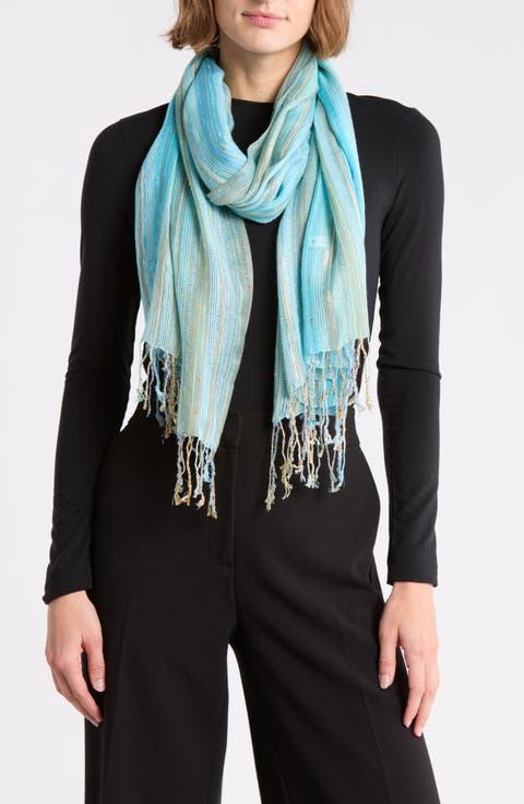 Multicolored Stripe Scarf