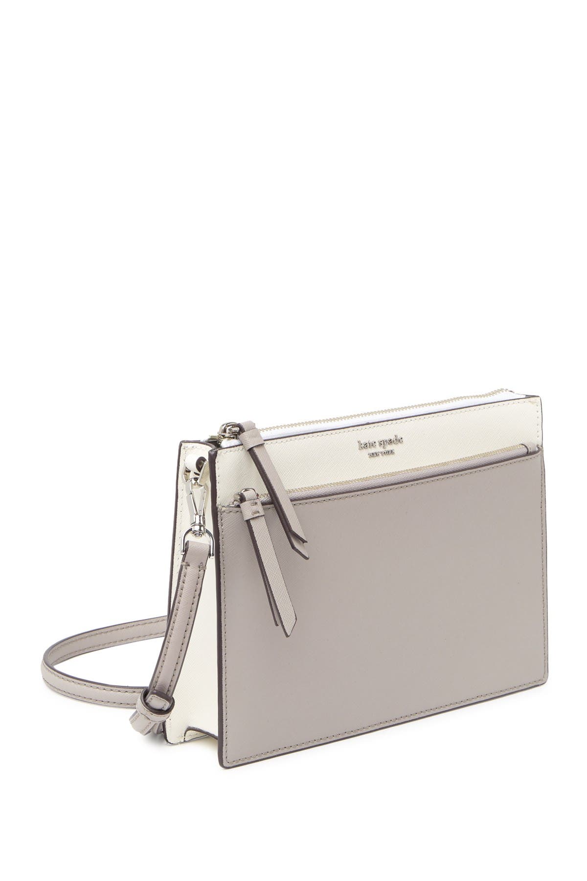 Kate Spade New York cameron leather zip crossbody bag, Alternate, color, 