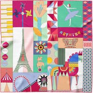 Elizabetta Parisian Carnival - Silk Foulard