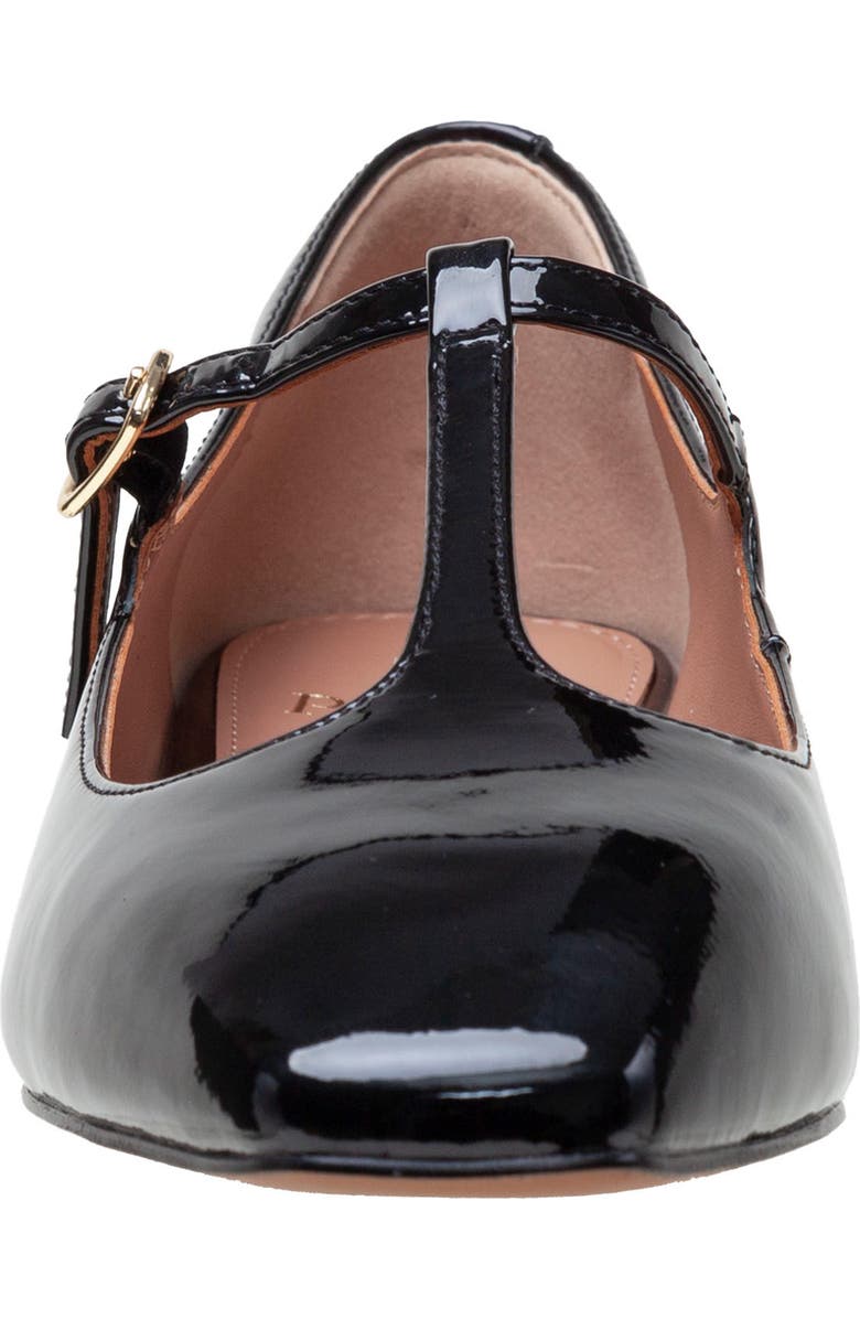 Linea Paolo Marcel T-Strap Pump, Alternate, color, Black