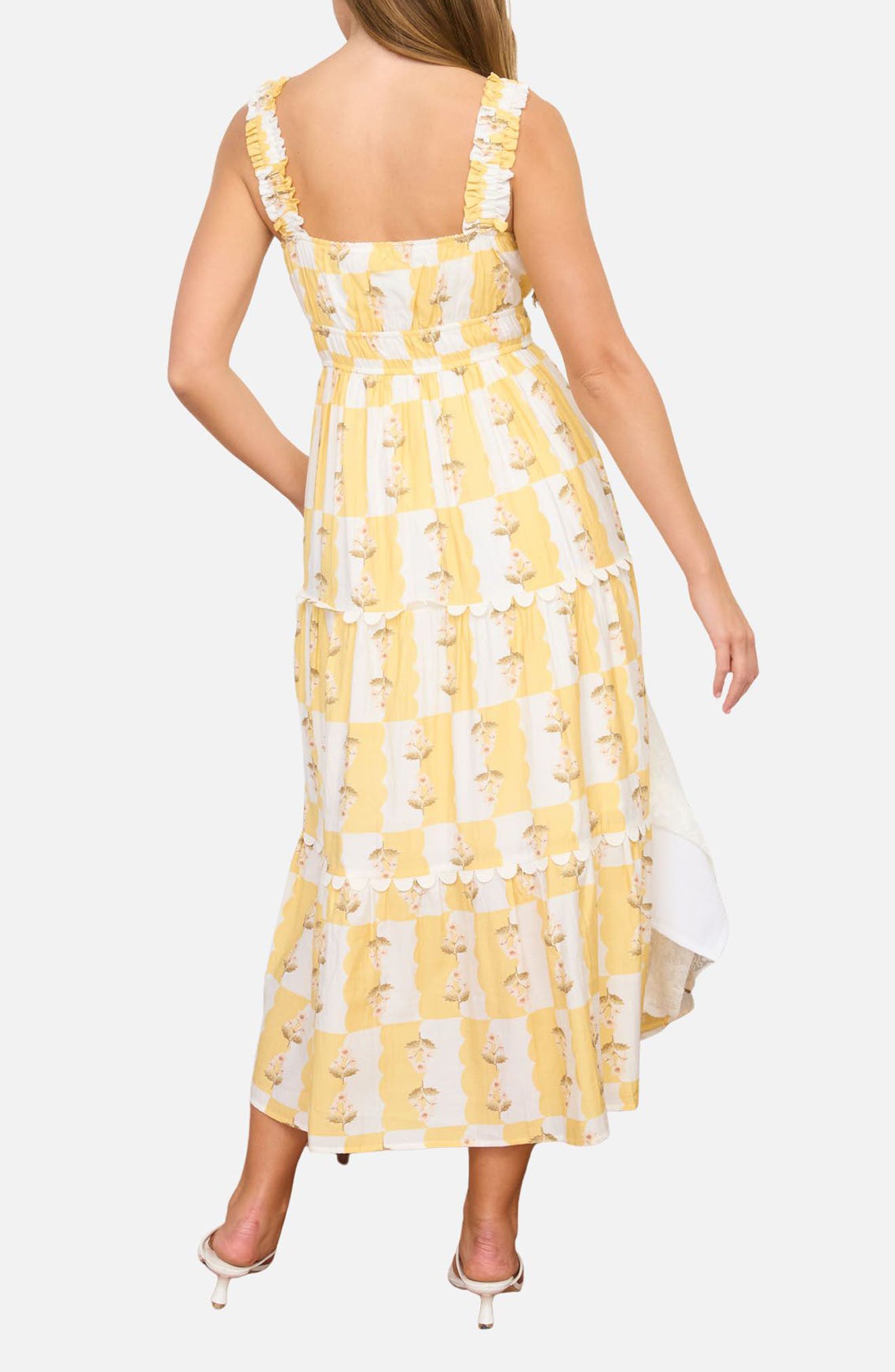 Tiered Midi Dress - image 4