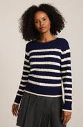 Lands' End Drifter Modern Cable Crew Sweater
