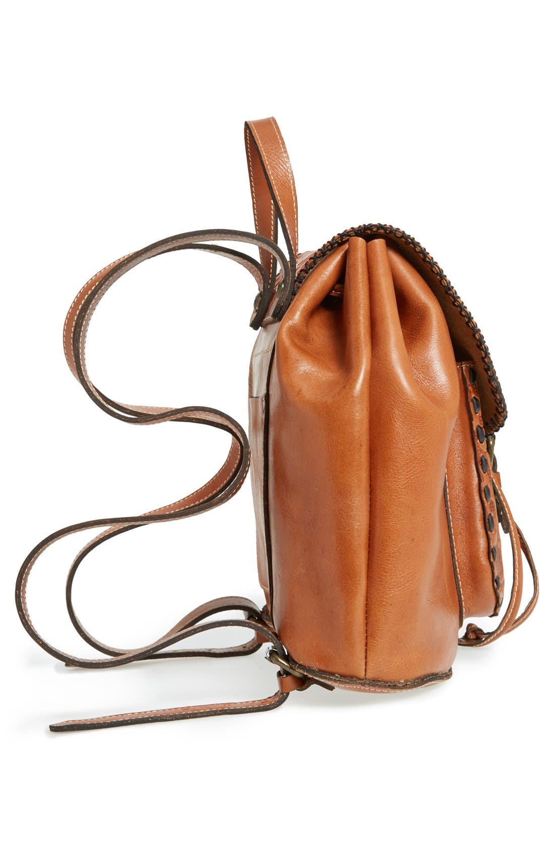 'Savona' Leather Backpack, Alternate, color, FLORENCE