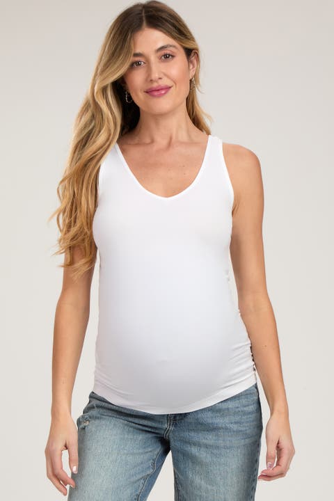 Sleeveless Fitted Tank Top