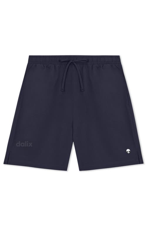 Dalix Mens Lil Alien Midweight Active Short In Blue