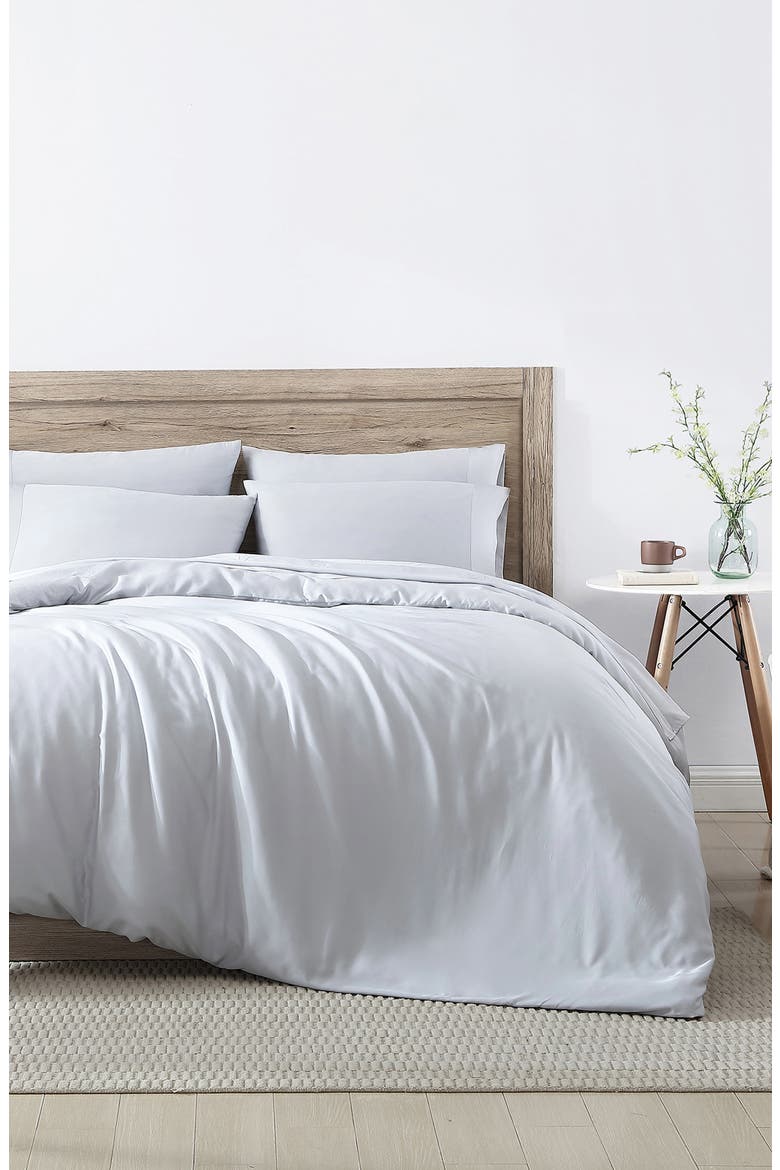 Premium Duvet Cover, Alternate, color, WHITE