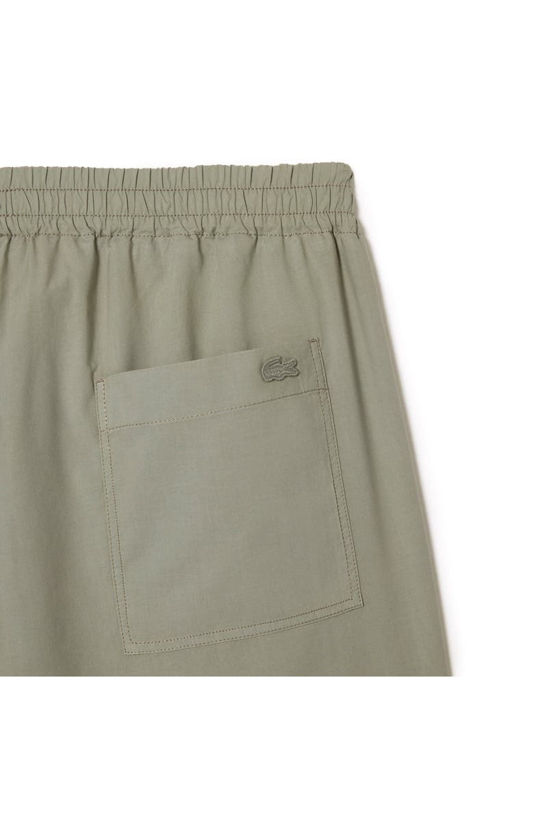 Lacoste Relaxed Twill Drawstring Shorts, Alternate, color, 