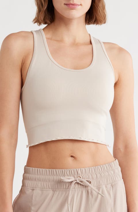 Seamless Hollywood Lettuce Edge Racerback Bralette