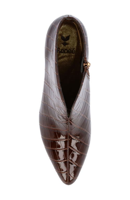 J. Reneé Tatum Bootie In Brown
