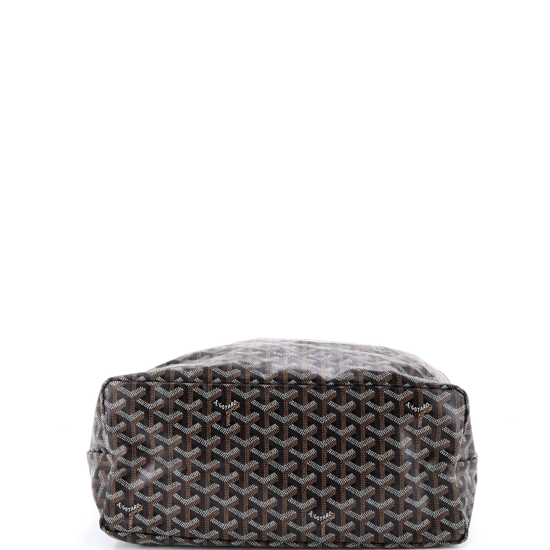 Pre-Owned Goyard Saint Louis Tote Coated Canvas PM, Alternate, color, 