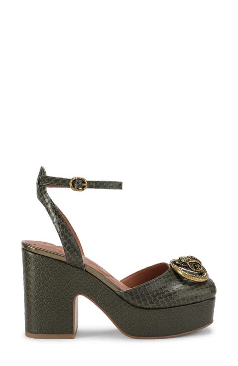 Chelsea Ankle Strap Platform Pump