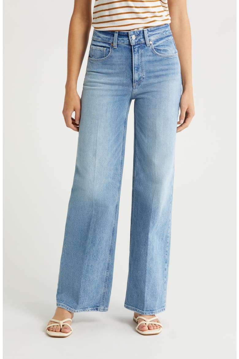 Sasha Organic Cotton Wide Leg Jeans, Main, color, MAGNIFIQUE