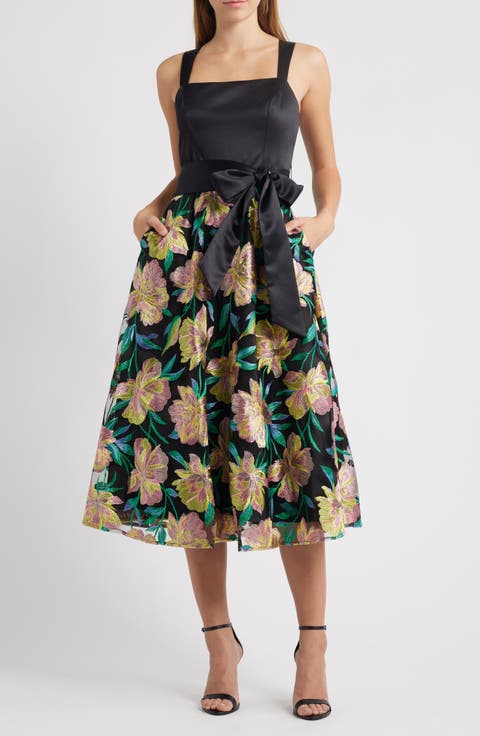 Tahari ASL ストレッチクレープサイドノットワンピース Tahari ASL ストレッチクレープサイドノットワンピース