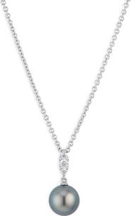 Mikimoto Morning Dew Cultured Pearl Pendant Necklace