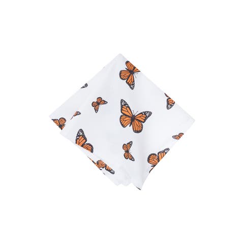 Monarch Butterfly Napkin, Set of 6