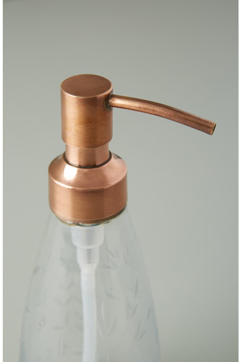 Anthropologie Meadow Bath Lotion Pump, Alternate, color, COPPER