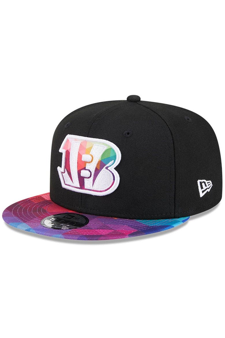 Men's New Era  Black Cincinnati Bengals 2023 NFL Crucial Catch 9FIFTY Snapback Hat, Alternate, color, Black