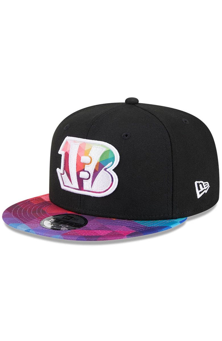 New Era Men's New Era  Black Cincinnati Bengals 2023 NFL Crucial Catch 9FIFTY Snapback Hat, Alternate, color, Black
