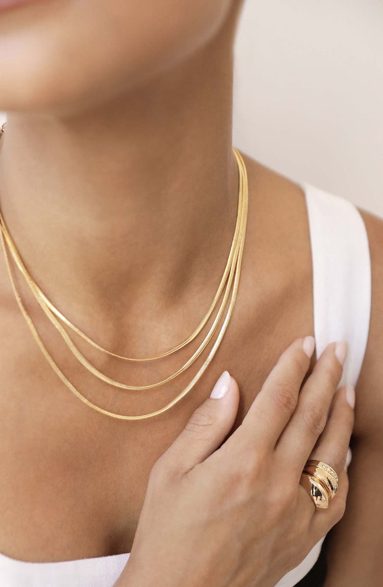 Ettika Triple Layered Flex Necklace, Alternate, color,