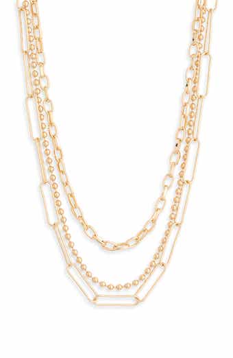 Mixed Chains Layered Necklace