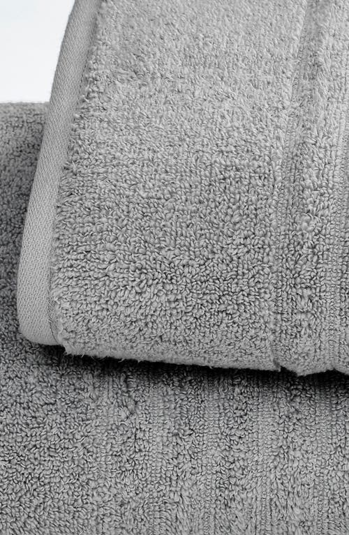 Woven & Weft Combed Cotton 6-pack Hand Towels In Gray