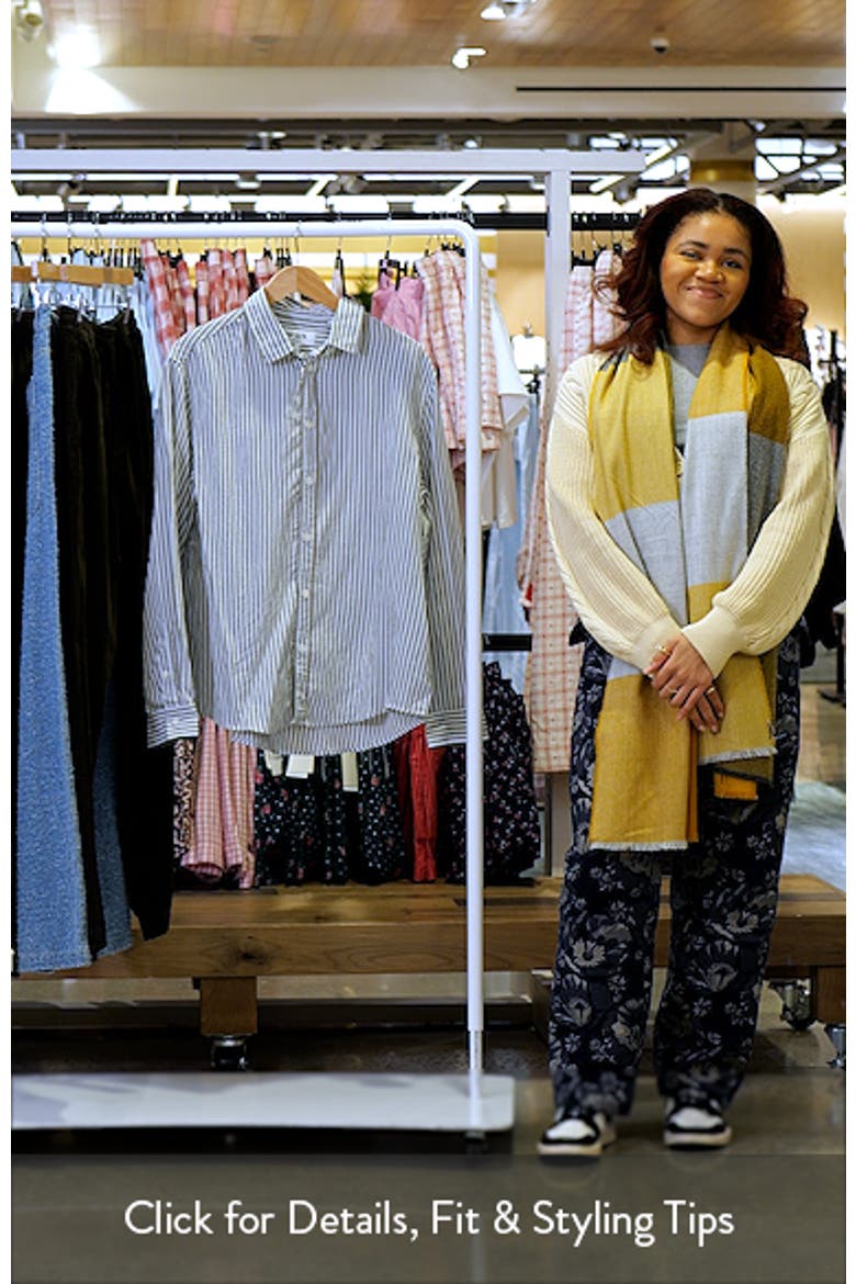 Shelly Stripe Button-Up Shirt video