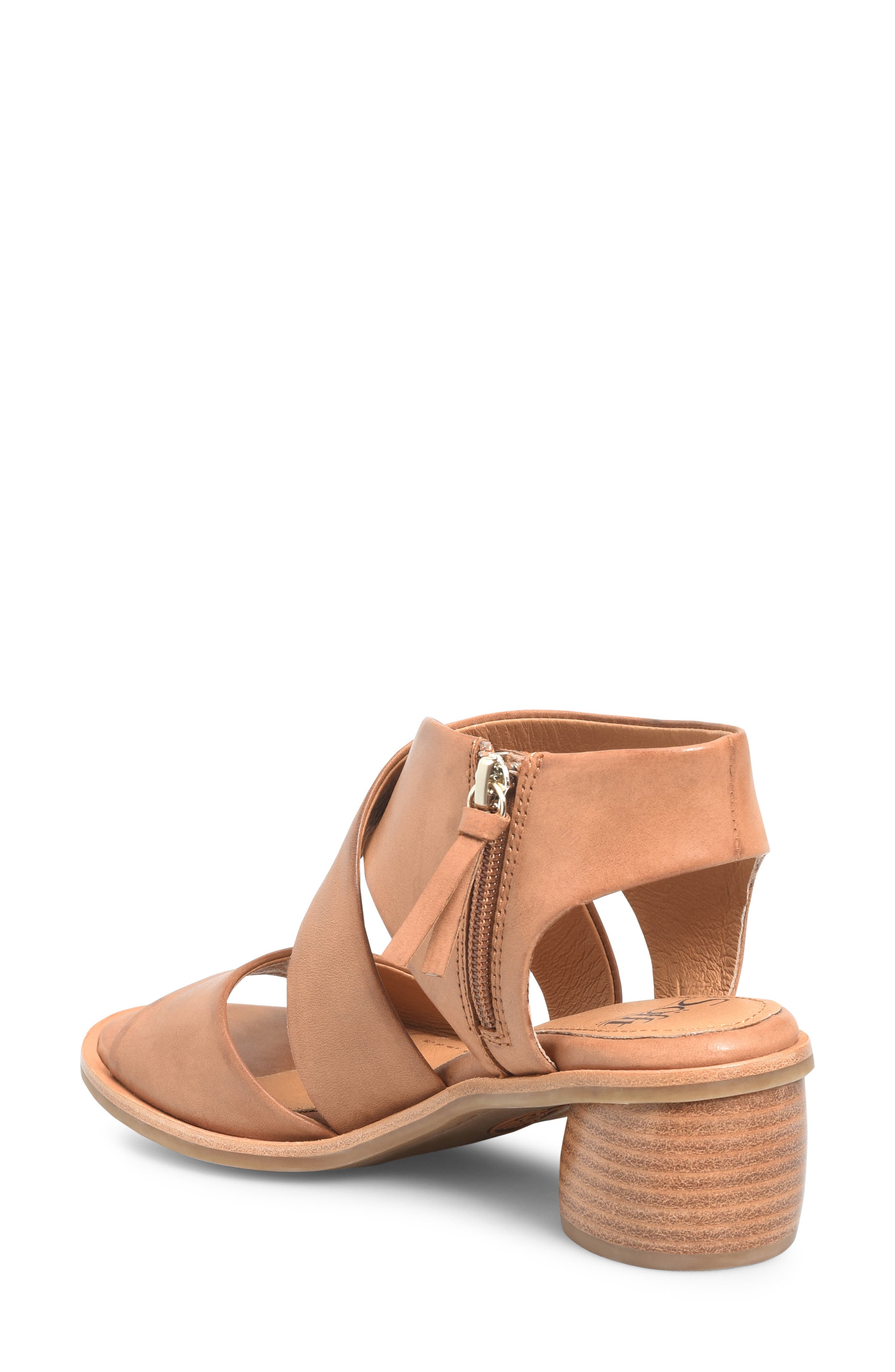 Söfft Camille Sandal, Alternate, color, Luggage