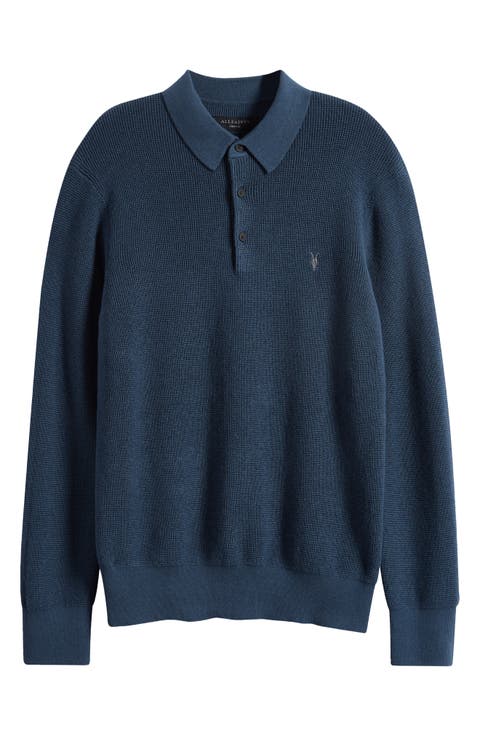 Waffle Knit Polo