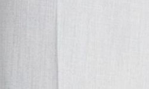 Nordstrom Flat Front Wide Leg Pants In Grey Light Heather