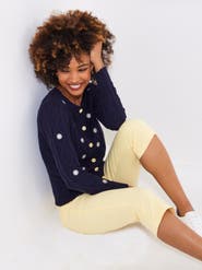 Joe Browns Embroidered Cable Cardigan