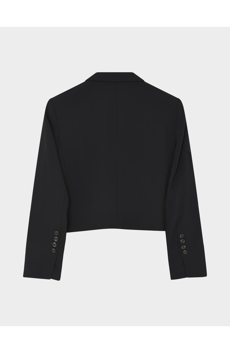 DAY Birger et Mikkelsen Edie Cropped Gabardine Blazer, Alternate, color, Black